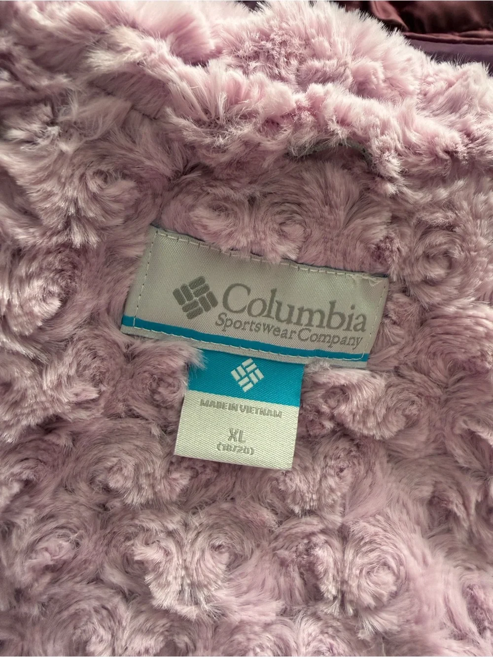 Columbia Girls' Hooded Quilted Puffer Jacket